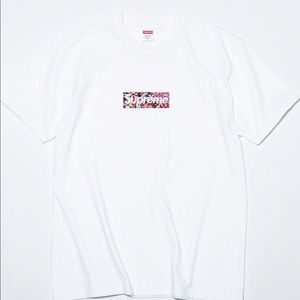 Supreme box logo covid 19 tee